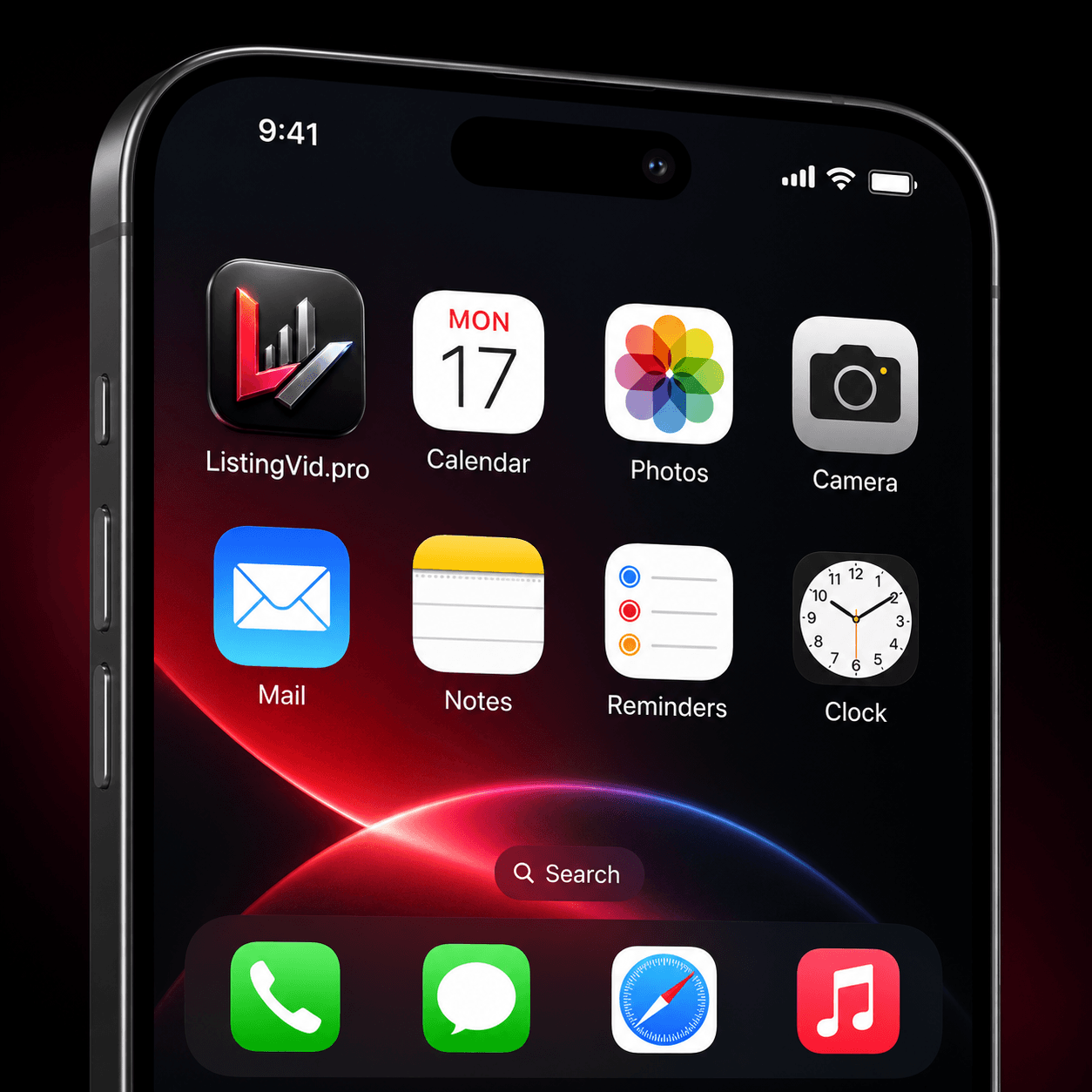 ListingVid.pro on iPhone